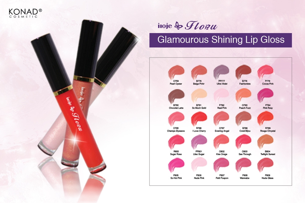 iloje Flobu Glamourous Shining Lip gloss Made in Korea